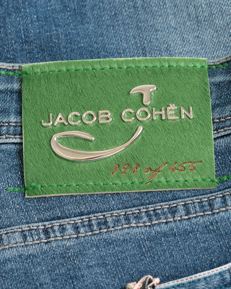 Herre | Jeans | Jacob Cohën | Jacob Cohen 622 Limited Luxury Edition Slim Fit Jeans Light Blue