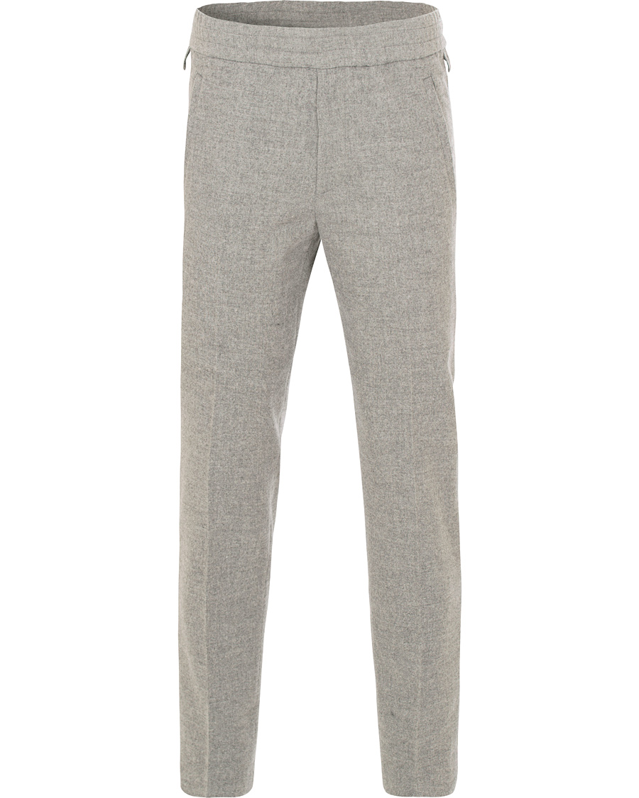 Herre | Bukser | Filippa K | Terry Cropt Pants Grey Melange