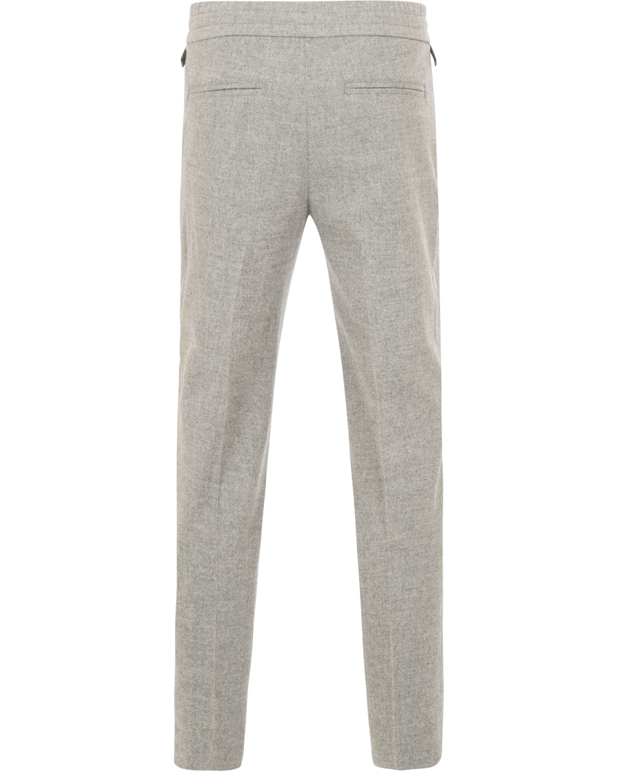 Herre | Bukser | Filippa K | Terry Cropt Pants Grey Melange