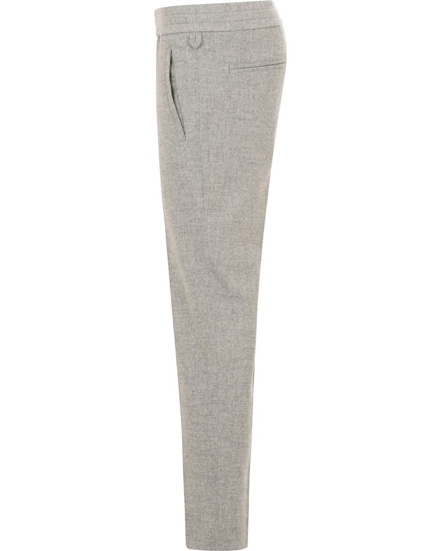 Herre | Bukser | Filippa K | Terry Cropt Pants Grey Melange