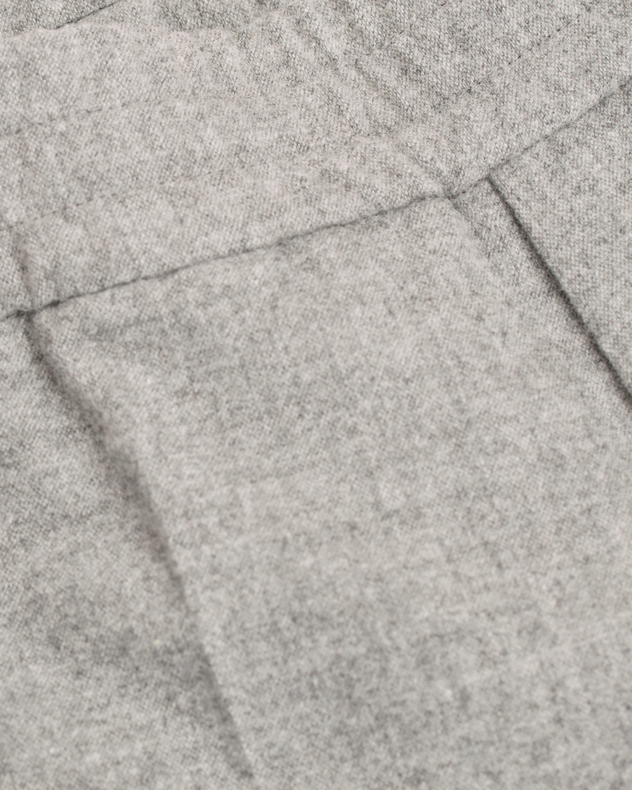 Herre | Bukser | Filippa K | Terry Cropt Pants Grey Melange