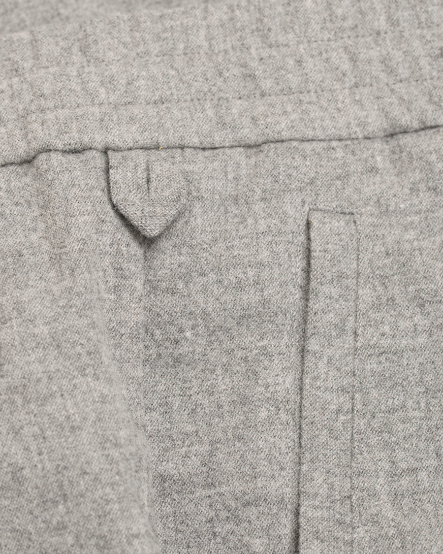 Herre | Bukser | Filippa K | Terry Cropt Pants Grey Melange