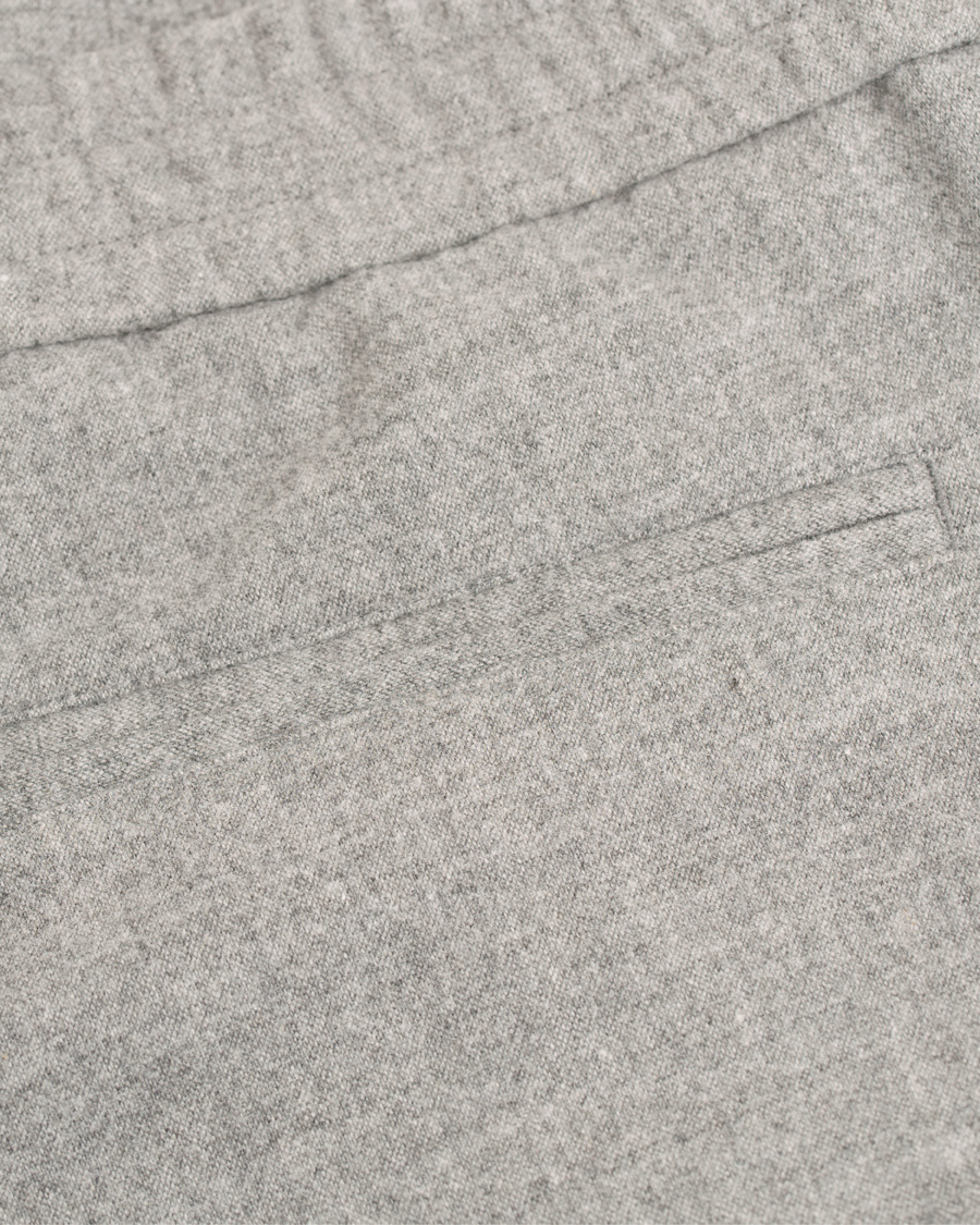 Herre | Bukser | Filippa K | Terry Cropt Pants Grey Melange