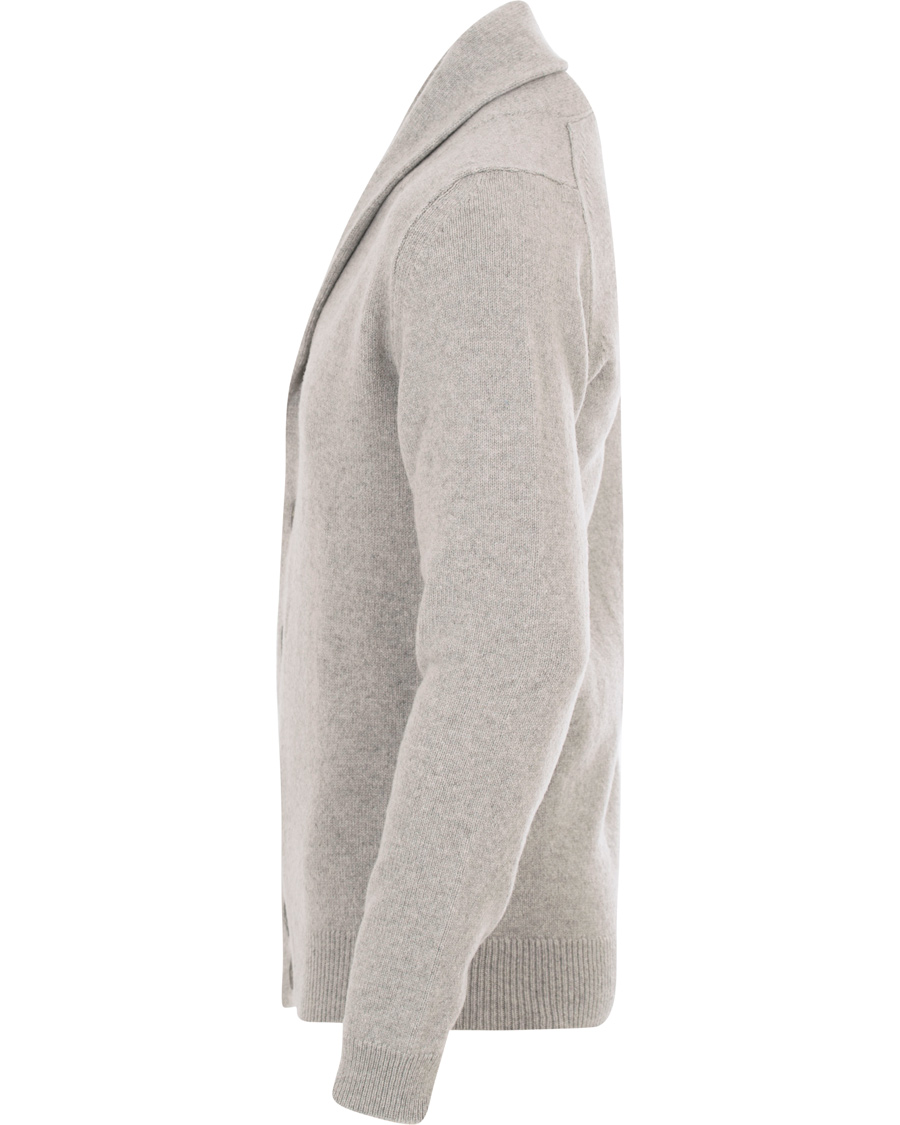 Herre | Gensere | John Smedley | Patterson Cardigan Silver