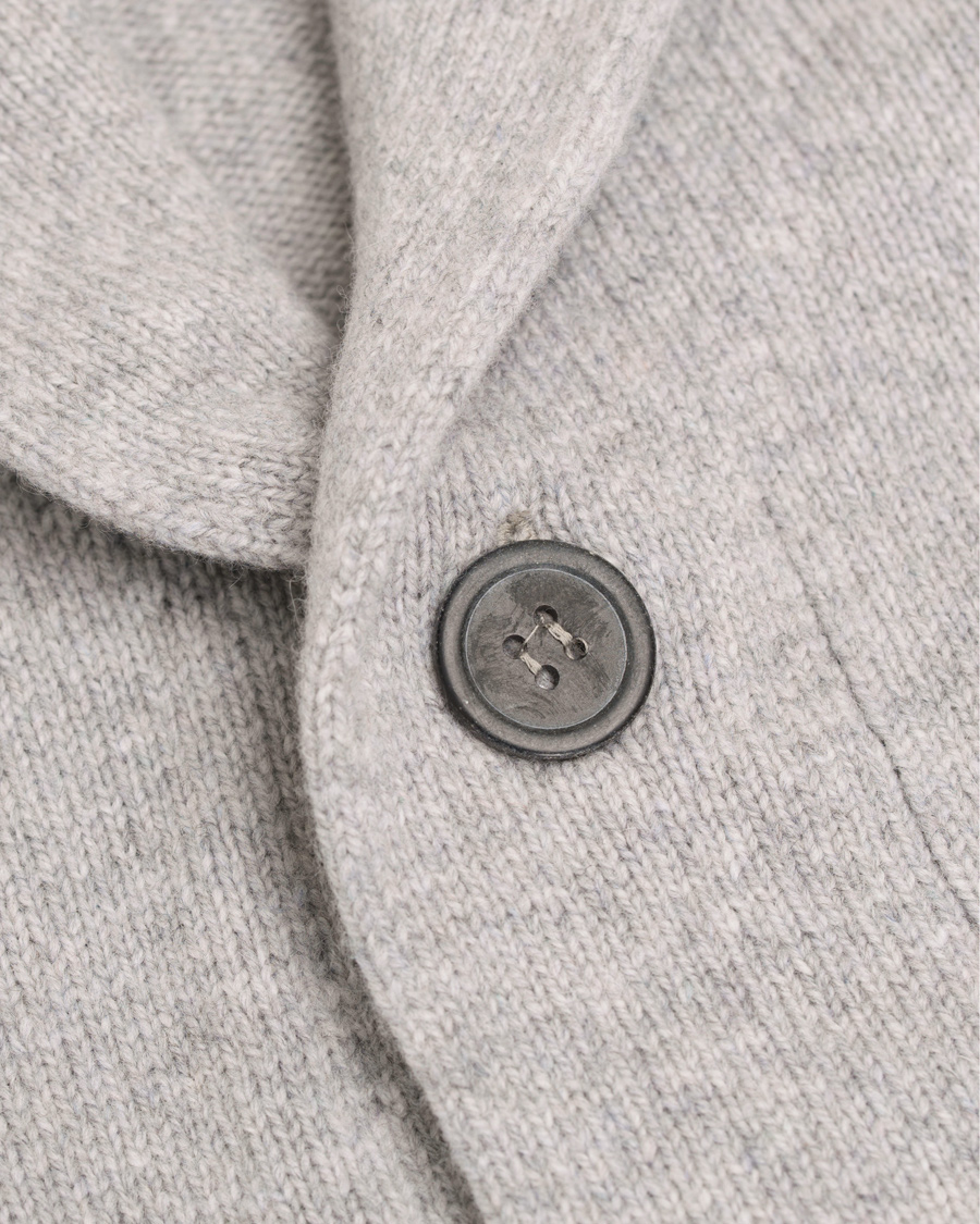 Herre | Gensere | John Smedley | Patterson Cardigan Silver