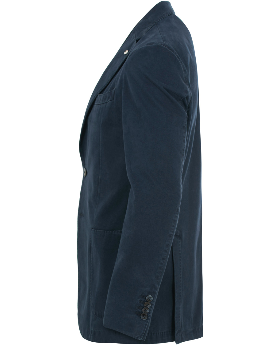 Herre | Dressjakker | L.B.M. 1911 | Jack Regular Fit Cotton Blazer Long Blue
