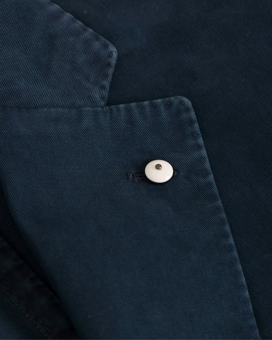 Herre | Dressjakker | L.B.M. 1911 | Jack Regular Fit Cotton Blazer Long Blue