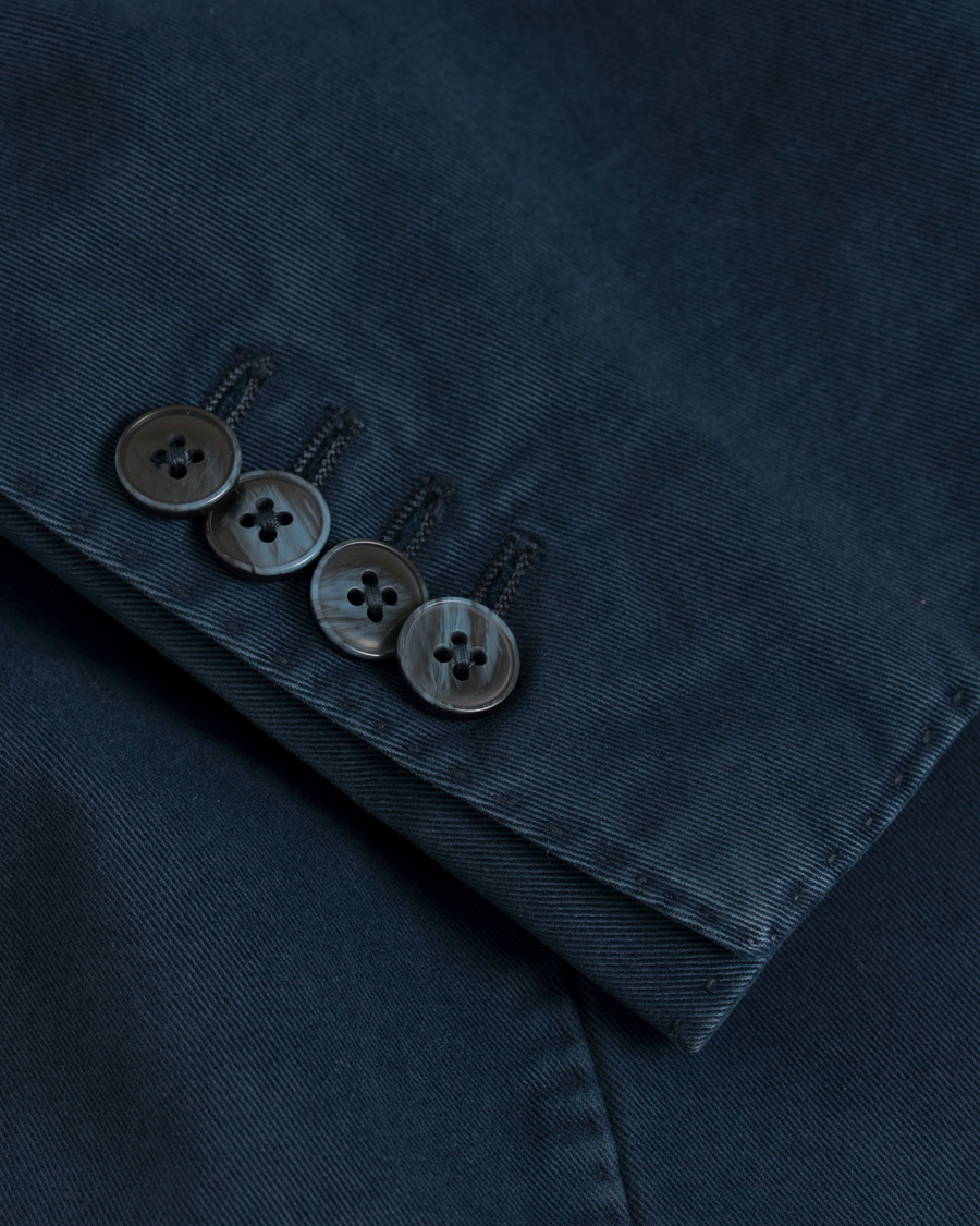 Herre | Dressjakker | L.B.M. 1911 | Jack Regular Fit Cotton Blazer Long Blue