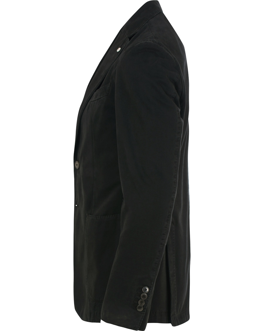 Herre | Dressjakker | L.B.M. 1911 | Jack Slim Fit Cotton Blazer Black