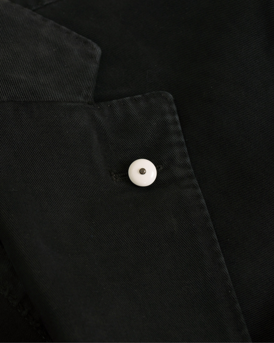 Herre | Dressjakker | L.B.M. 1911 | Jack Slim Fit Cotton Blazer Black
