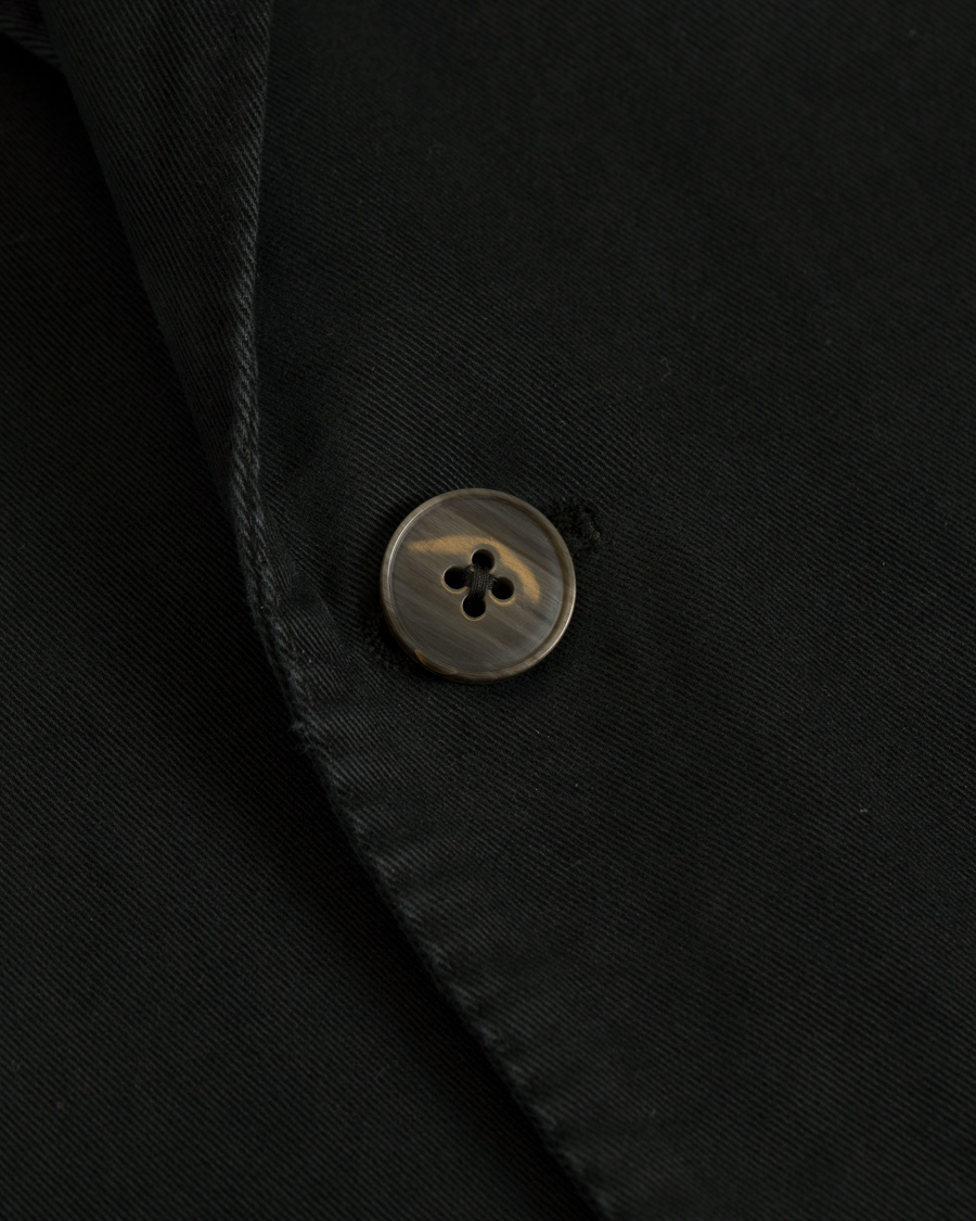 Herre | Dressjakker | L.B.M. 1911 | Jack Slim Fit Cotton Blazer Black