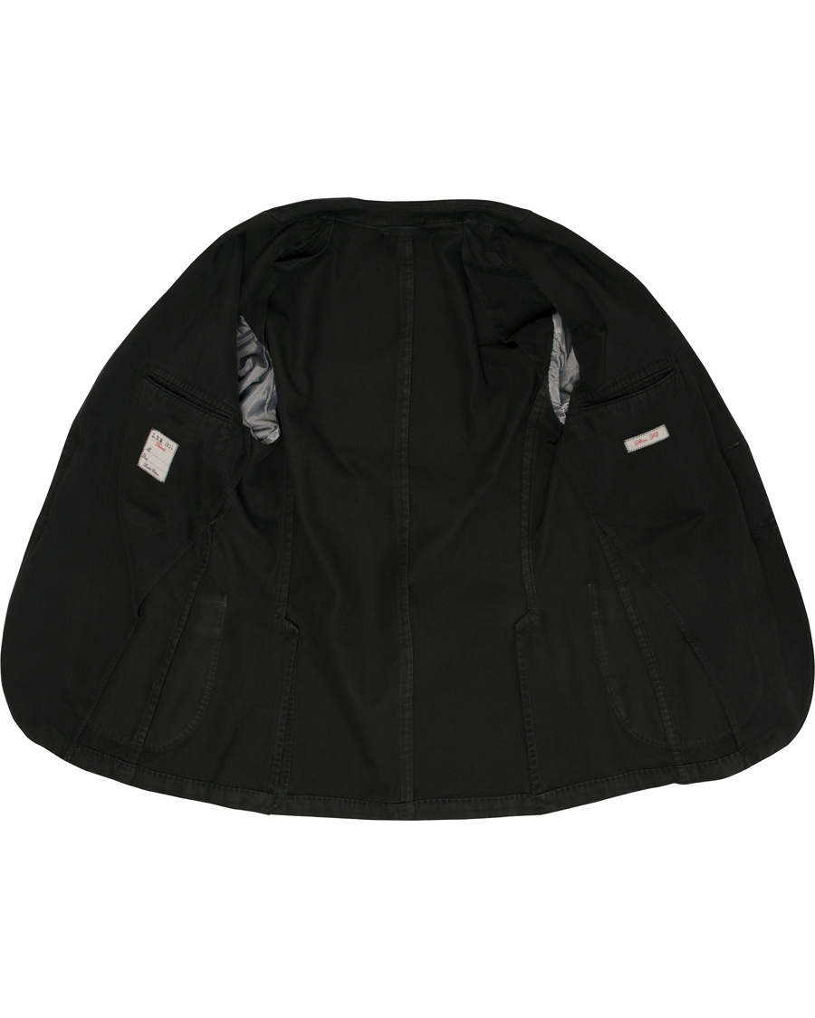 Herre | Dressjakker | L.B.M. 1911 | Jack Slim Fit Cotton Blazer Black