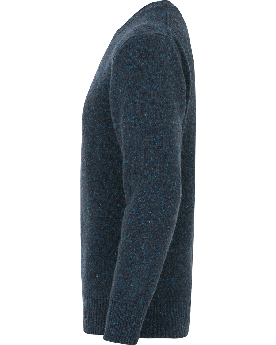 Herre | Gensere | Inis Meáin | Aran Wool Donegal Crew Neck Ronnach