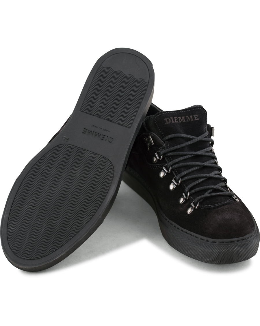 Herre | Diemme Marostica Low Sneaker Black Suede | Diemme | Marostica Low Sneaker Black Suede