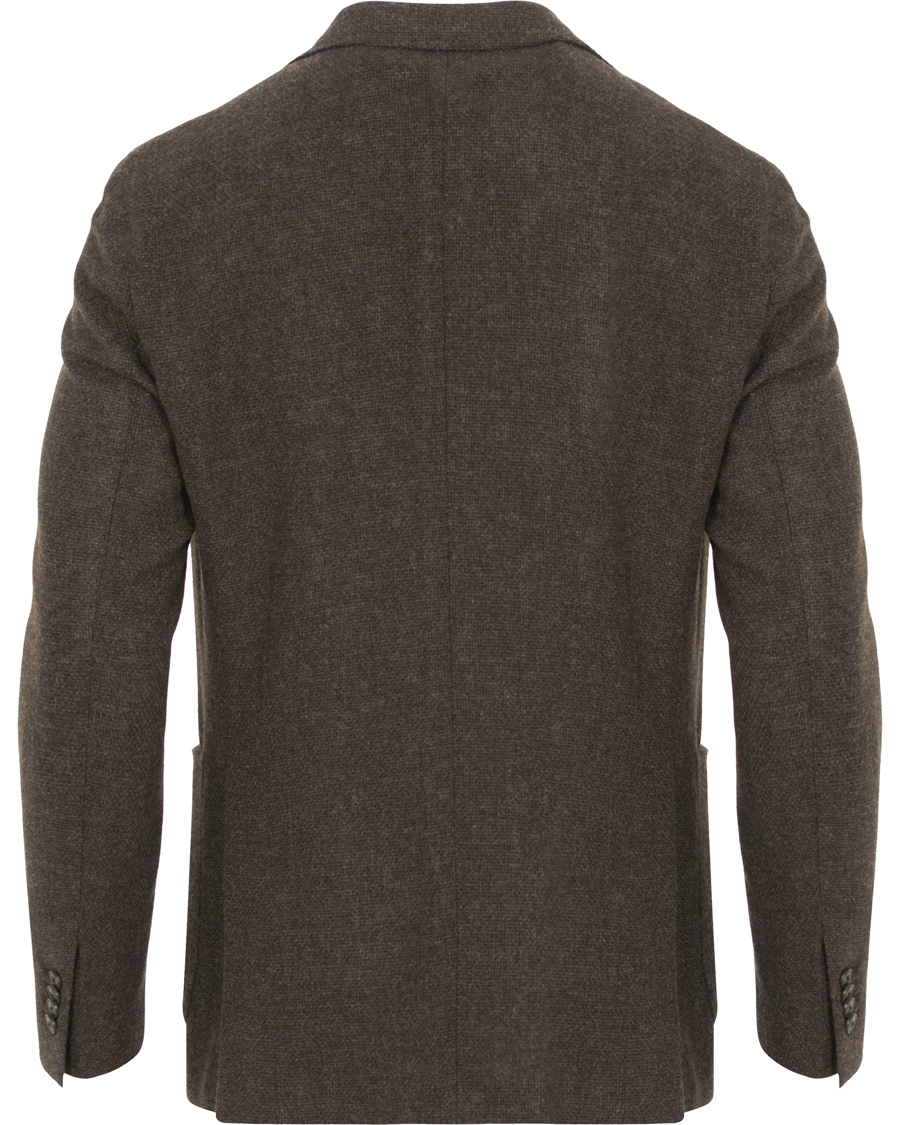 Herre | Dressjakker | Boglioli | K Jacket Structured Wool Blazer Brown