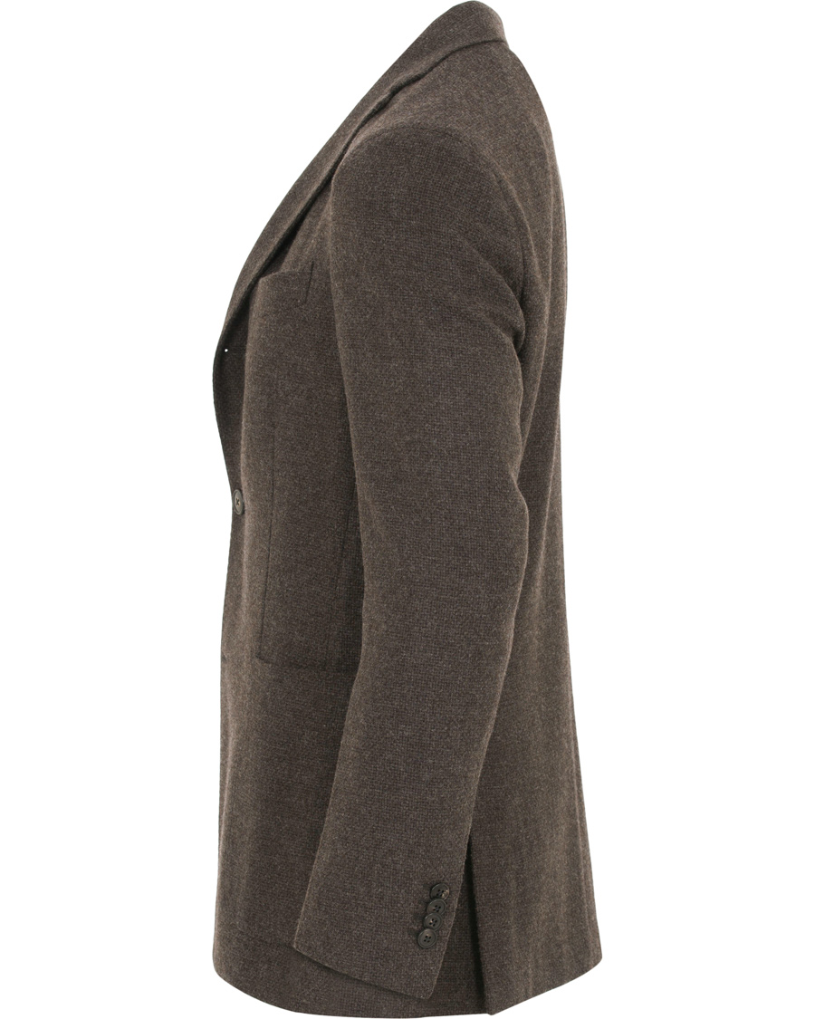 Herre | Dressjakker | Boglioli | K Jacket Structured Wool Blazer Brown