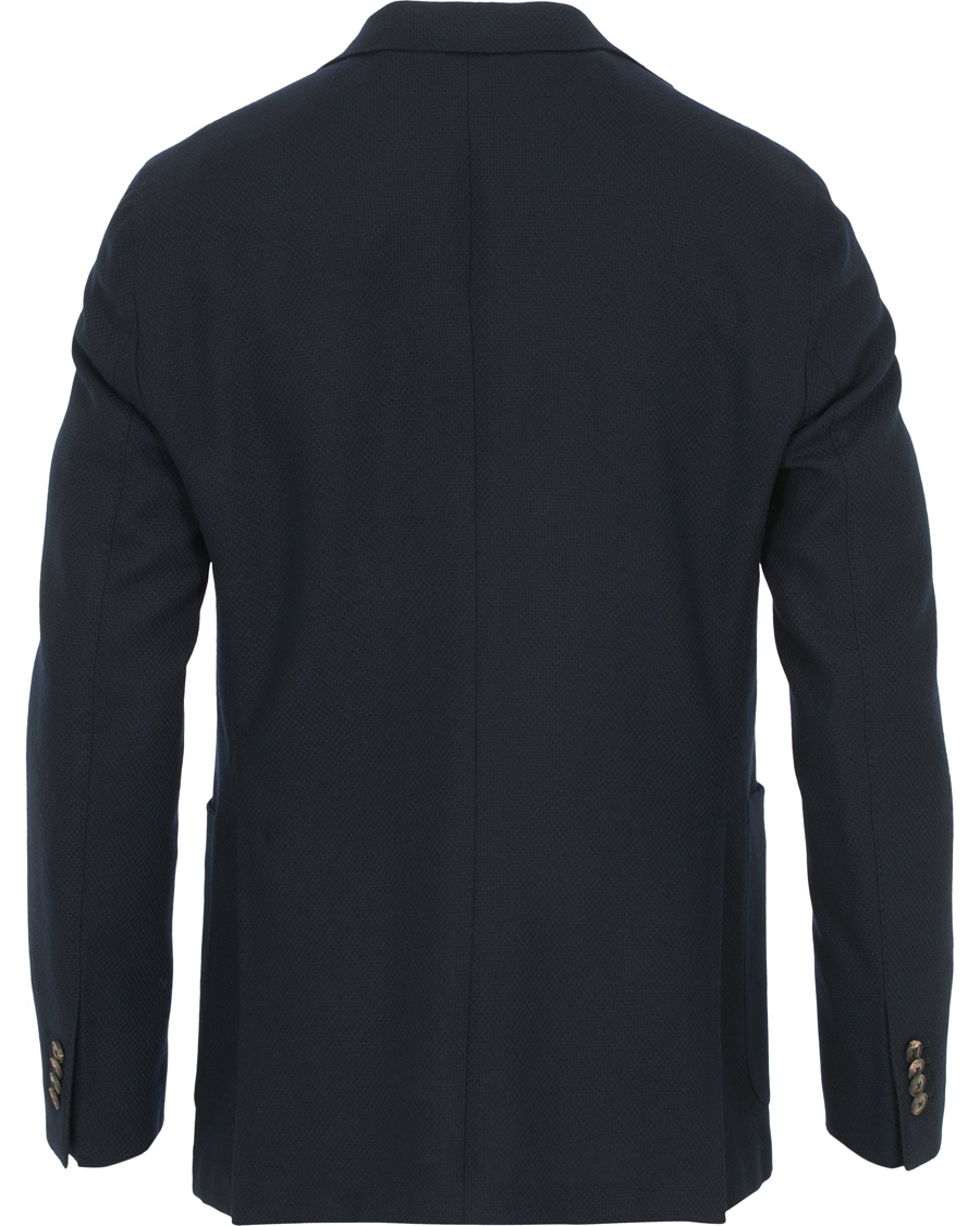 Herre | Dressjakker | Boglioli | K Jacket Structured Wool Blazer Navy