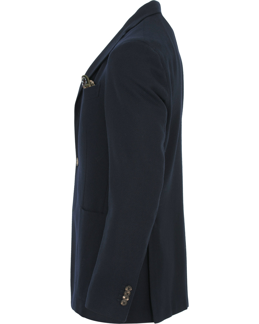 Herre | Dressjakker | Boglioli | K Jacket Structured Wool Blazer Navy