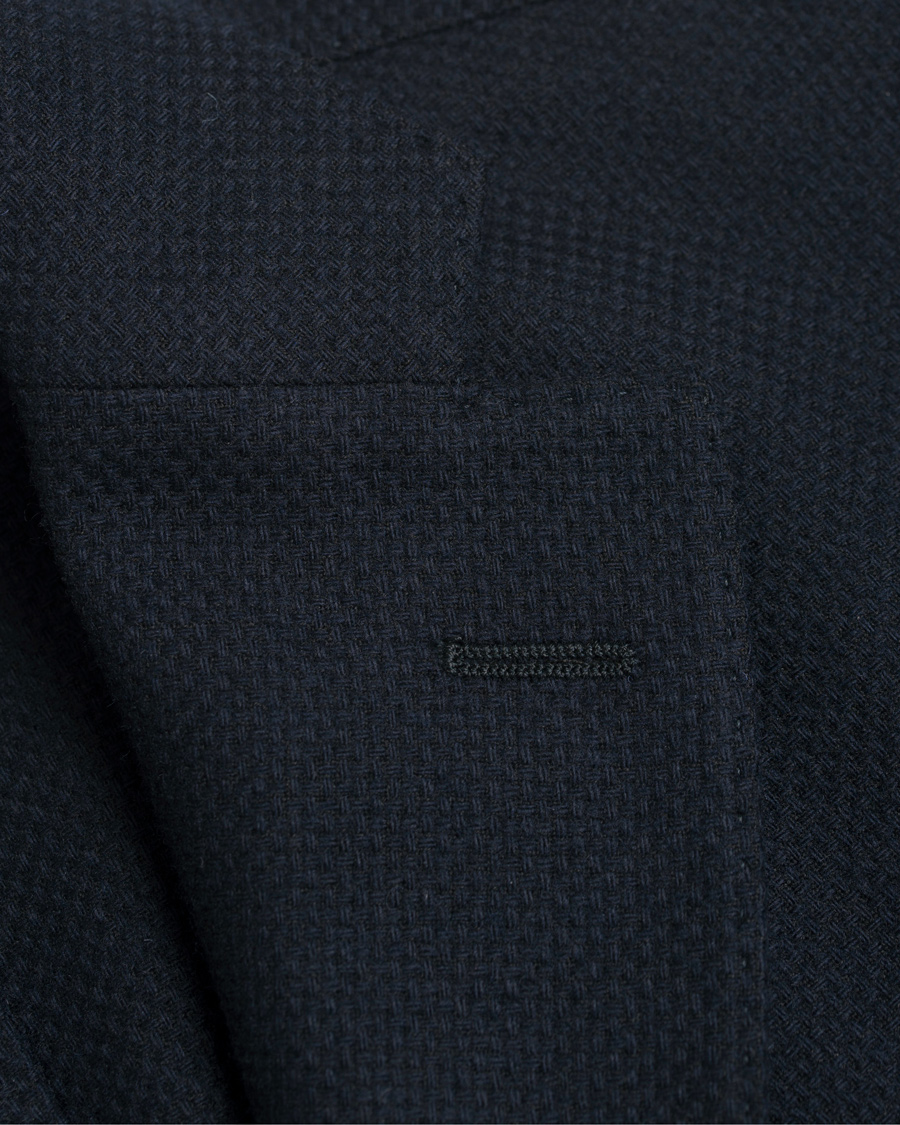 Herre | Dressjakker | Boglioli | K Jacket Structured Wool Blazer Navy
