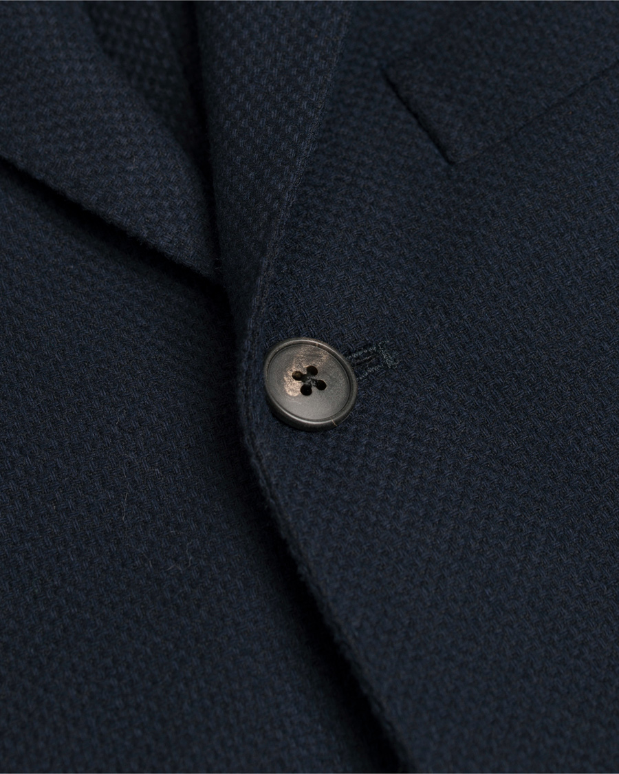 Herre | Dressjakker | Boglioli | K Jacket Structured Wool Blazer Navy