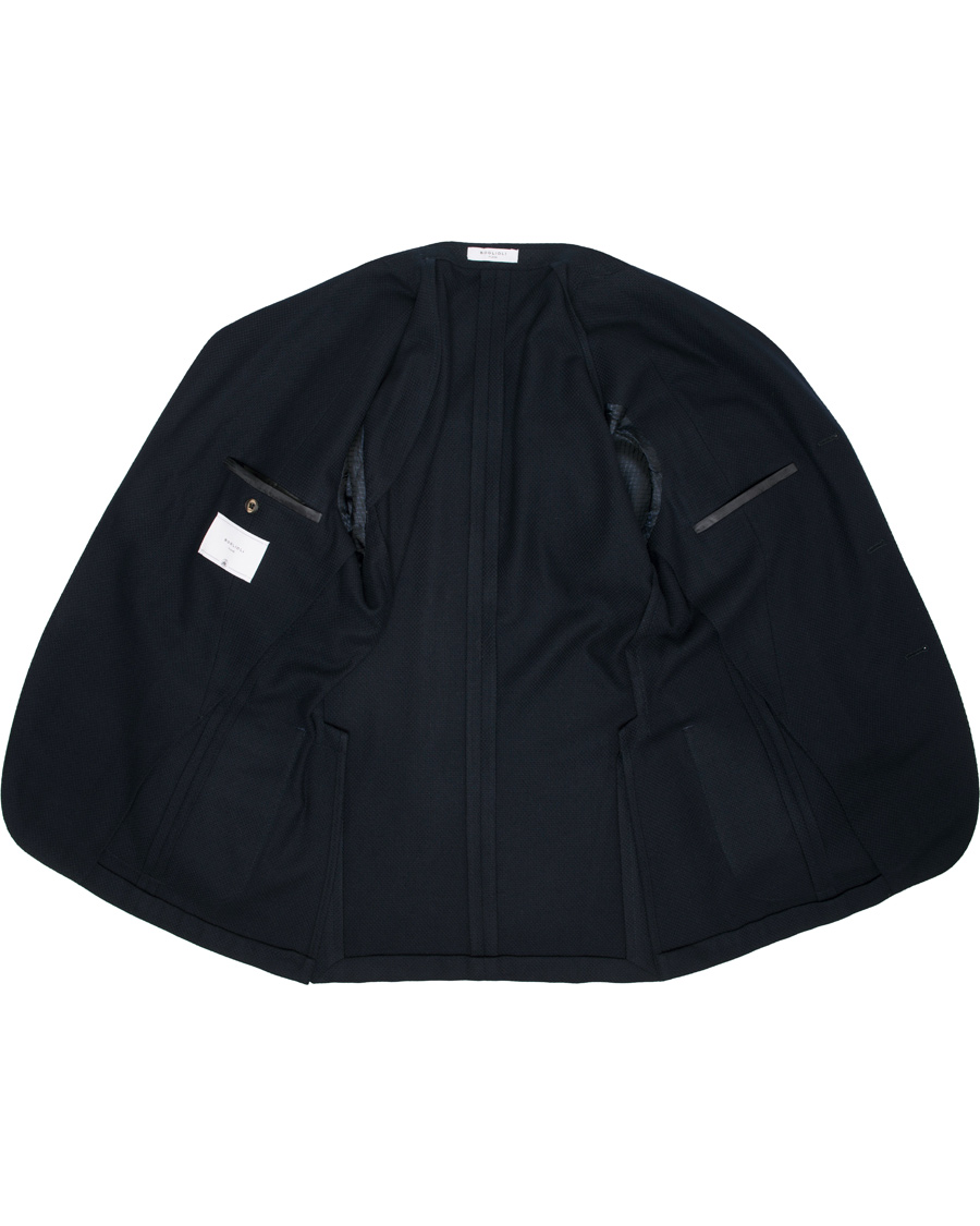 Herre | Dressjakker | Boglioli | K Jacket Structured Wool Blazer Navy