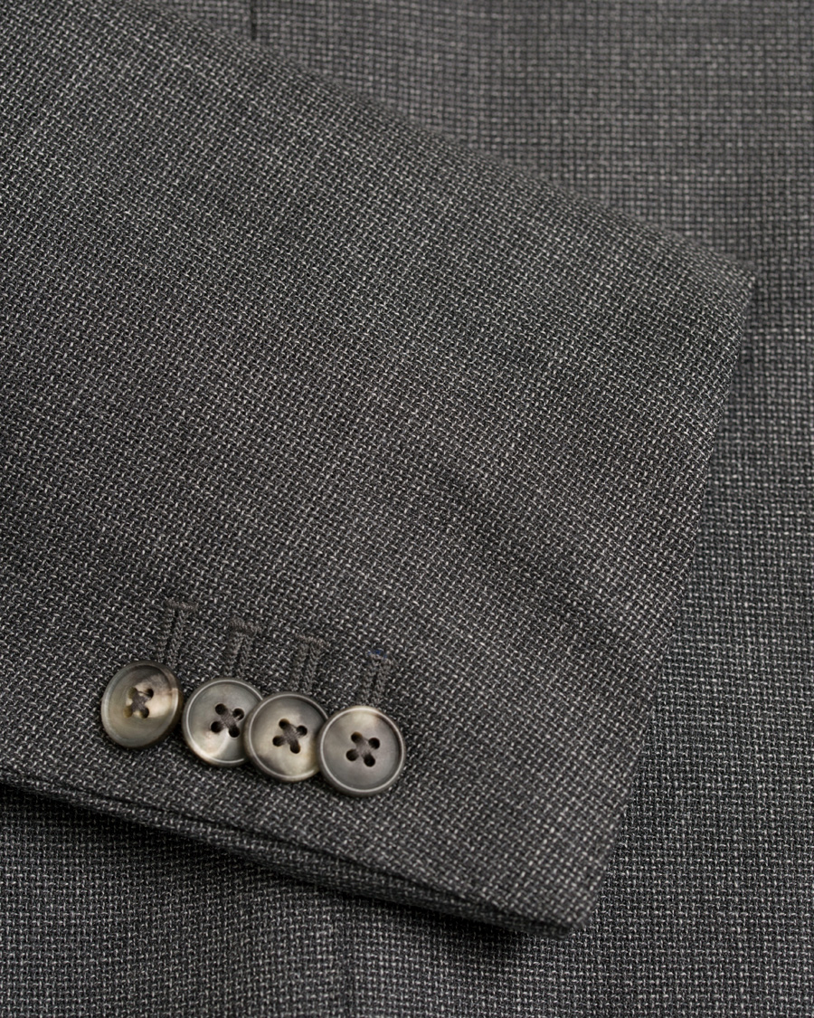 Herre | Dressjakker | Boglioli | K Jacket Wool Blazer Dark Grey