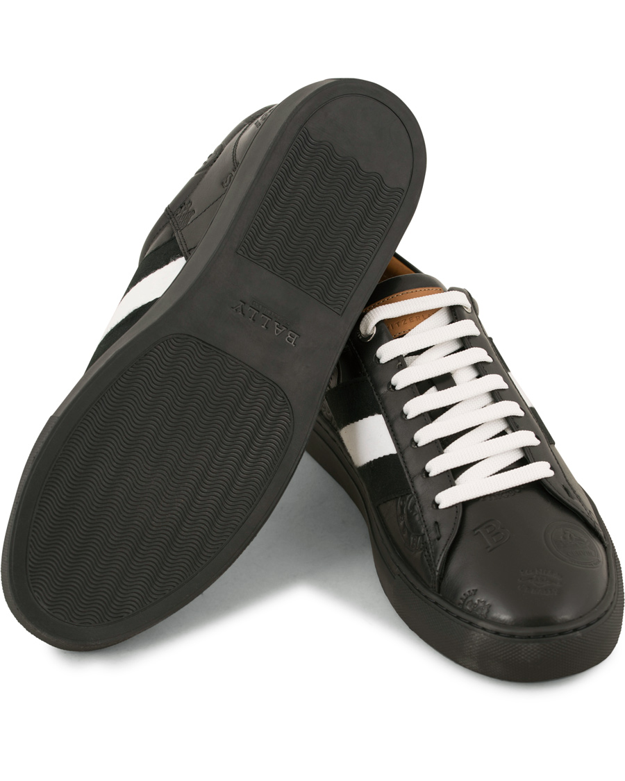 Herre | Bally Helvio Sneaker Black Tattoo Calf | Bally | Helvio Sneaker Black Tattoo Calf