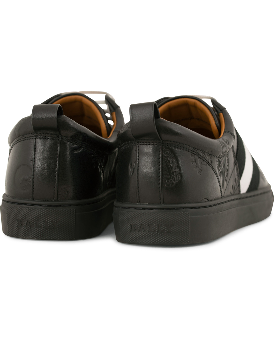 Herre | Bally Helvio Sneaker Black Tattoo Calf | Bally | Helvio Sneaker Black Tattoo Calf