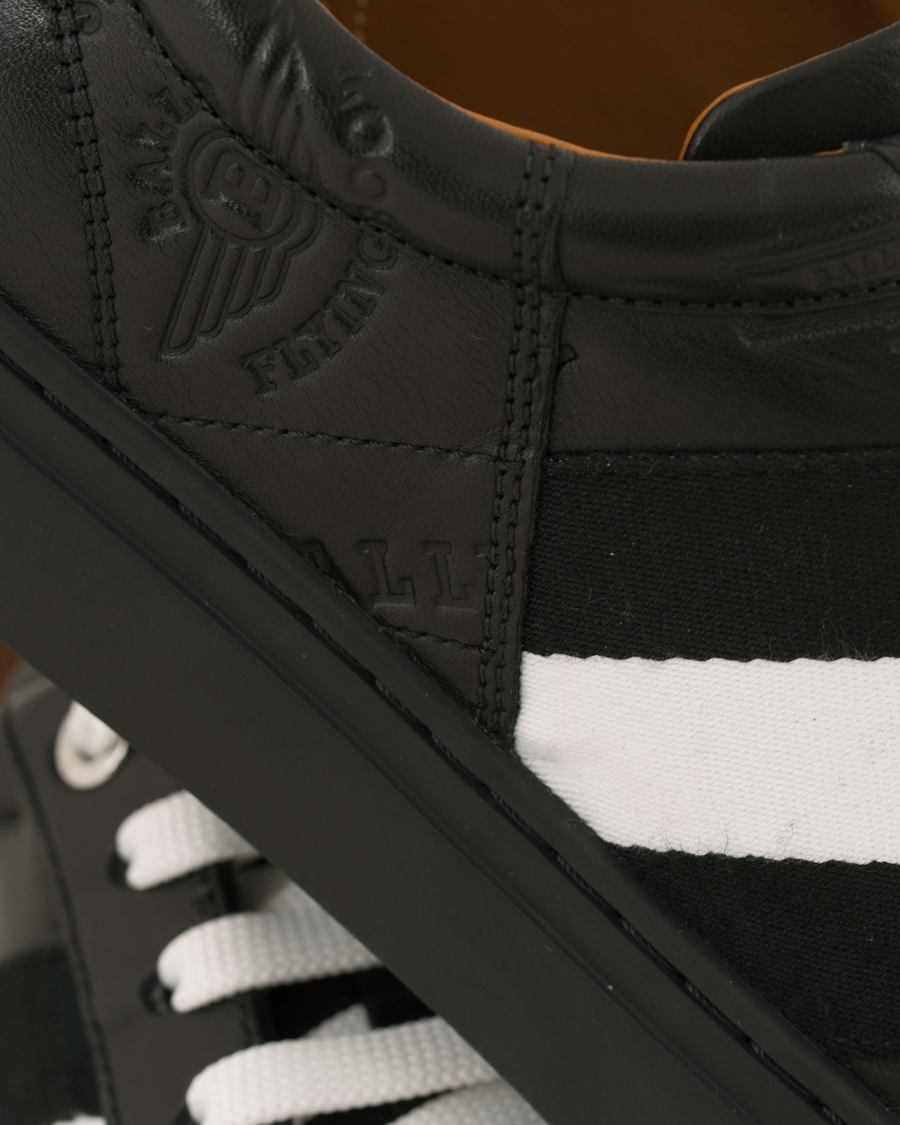 Herre | Bally Helvio Sneaker Black Tattoo Calf | Bally | Helvio Sneaker Black Tattoo Calf