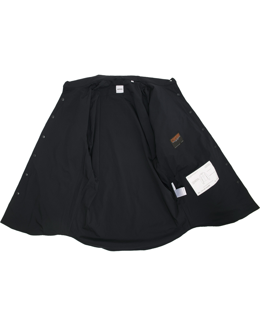 Herre | Jakker | Aspesi | Stretch Field Shirt Jacket Dark Navy
