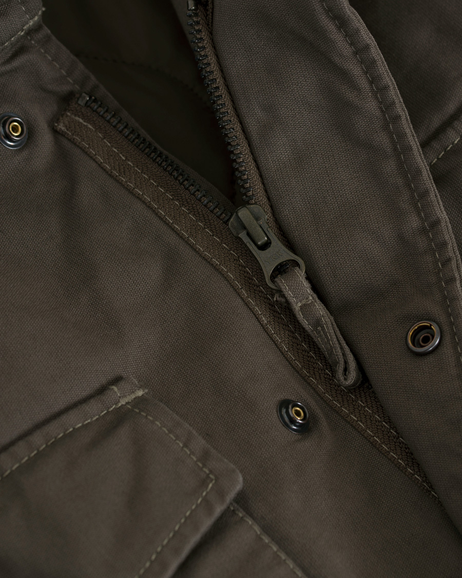 Herre | Jakker | Aspesi | Cotton Field Jacket Olive
