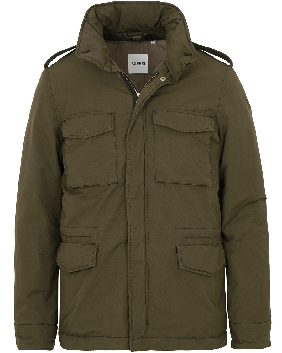 Herre | Jakker | Aspesi | Field Jacket Olive