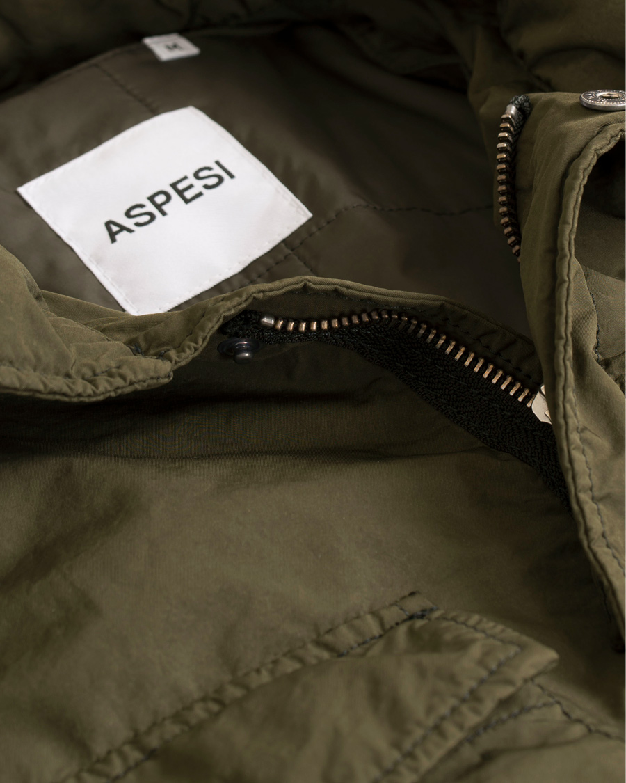 Herre | Jakker | Aspesi | Field Jacket Olive