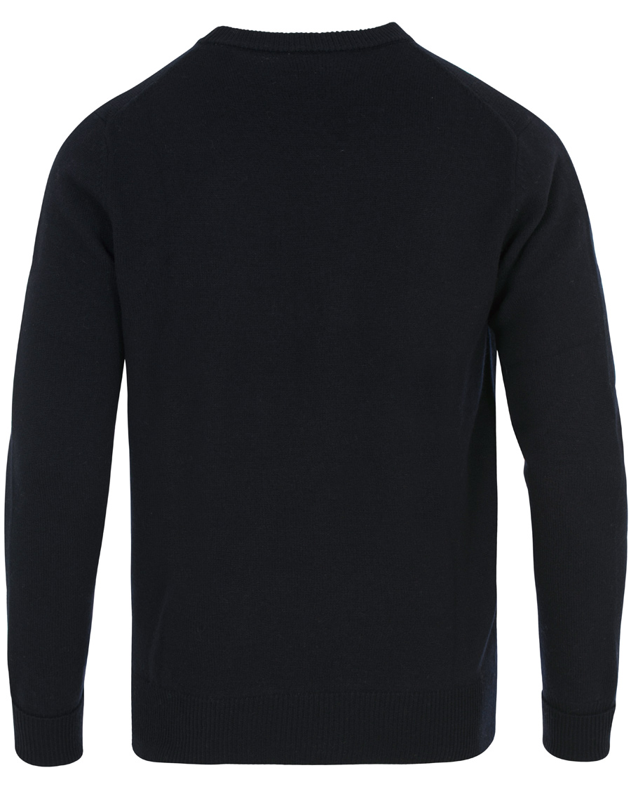 Herre | Gensere | Aspesi | Wool Crew Neck Navy