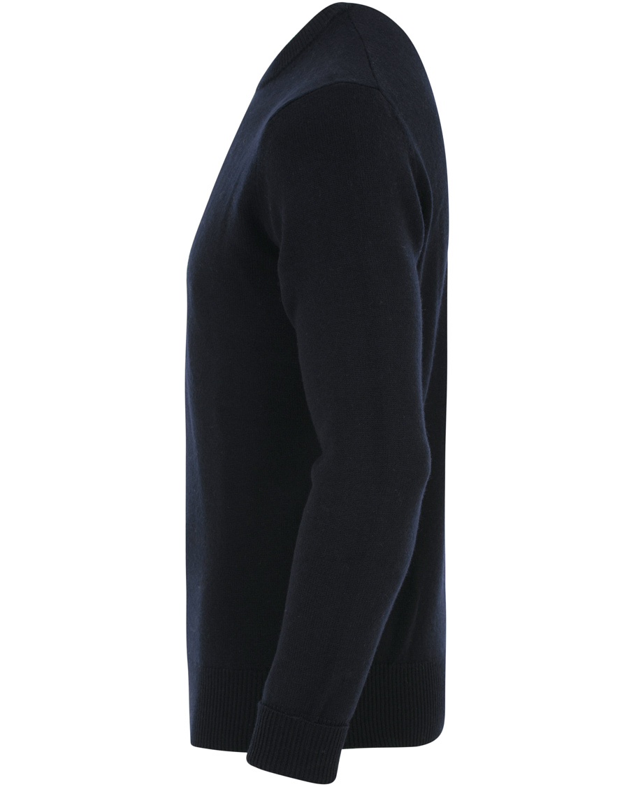 Herre | Gensere | Aspesi | Wool Crew Neck Navy