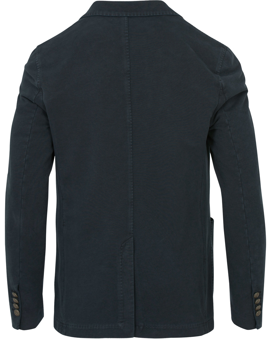 Herre | Dressjakker | Circolo 1901 | Jersey Patch Pocket Double Breasted Blazer Navy