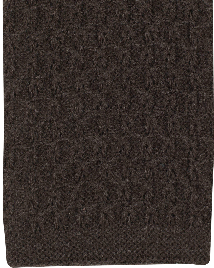 Herre | Drake's Cashmere Knitted 6 cm Tie Brown | Drake's | Cashmere Knitted 6 cm Tie Brown