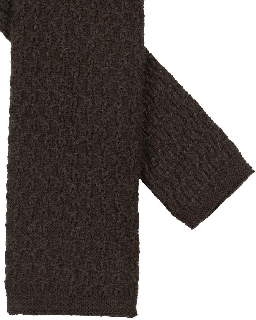Herre | Drake's Cashmere Knitted 6 cm Tie Brown | Drake's | Cashmere Knitted 6 cm Tie Brown