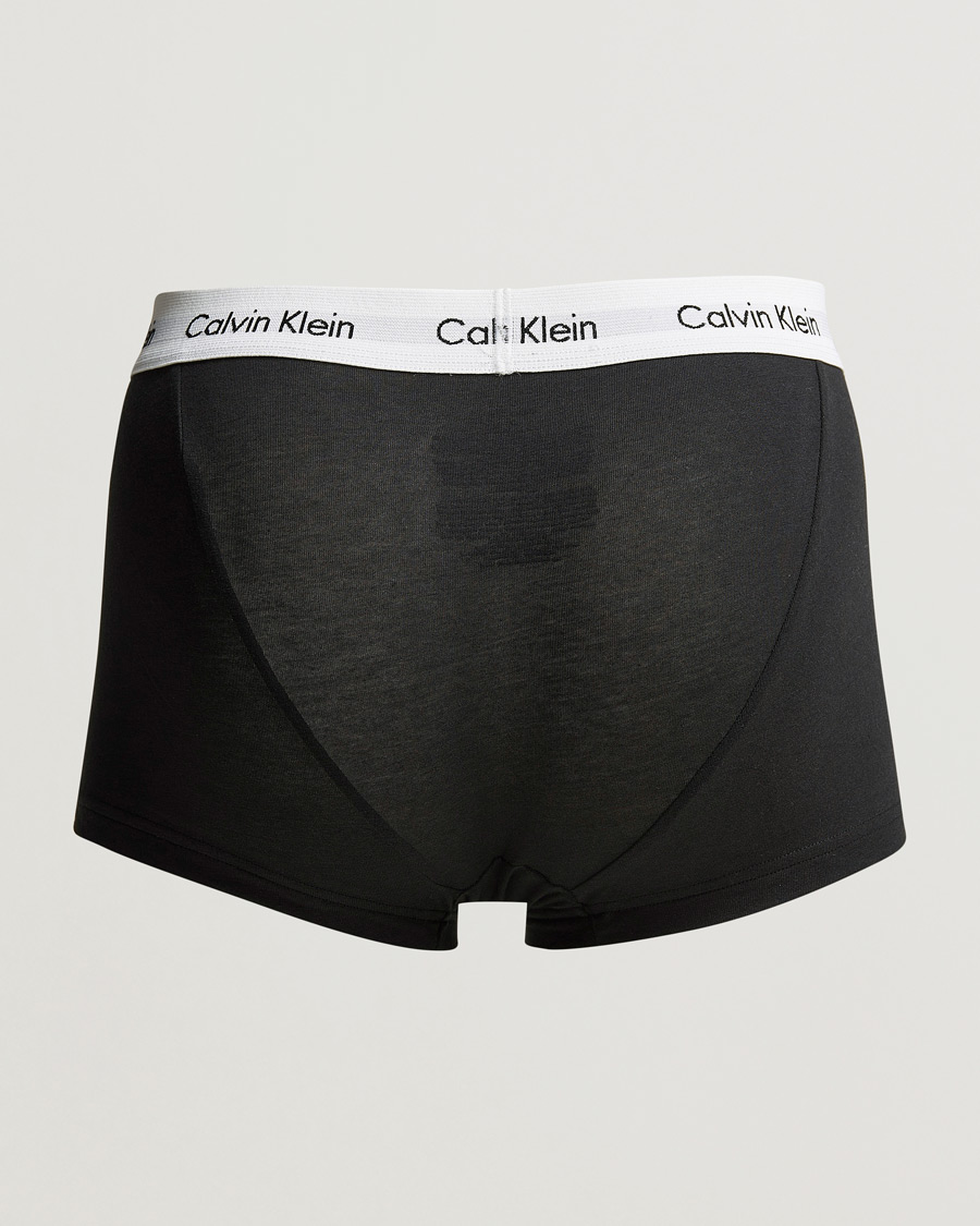 Herre | Wardrobe basics | Calvin Klein | Cotton Stretch Low Rise Trunk 3-Pack Black/White/Grey