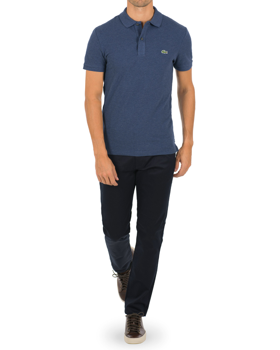 Herre | Pikéer | Lacoste | Slim Fit Polo Piké Anchor Chine