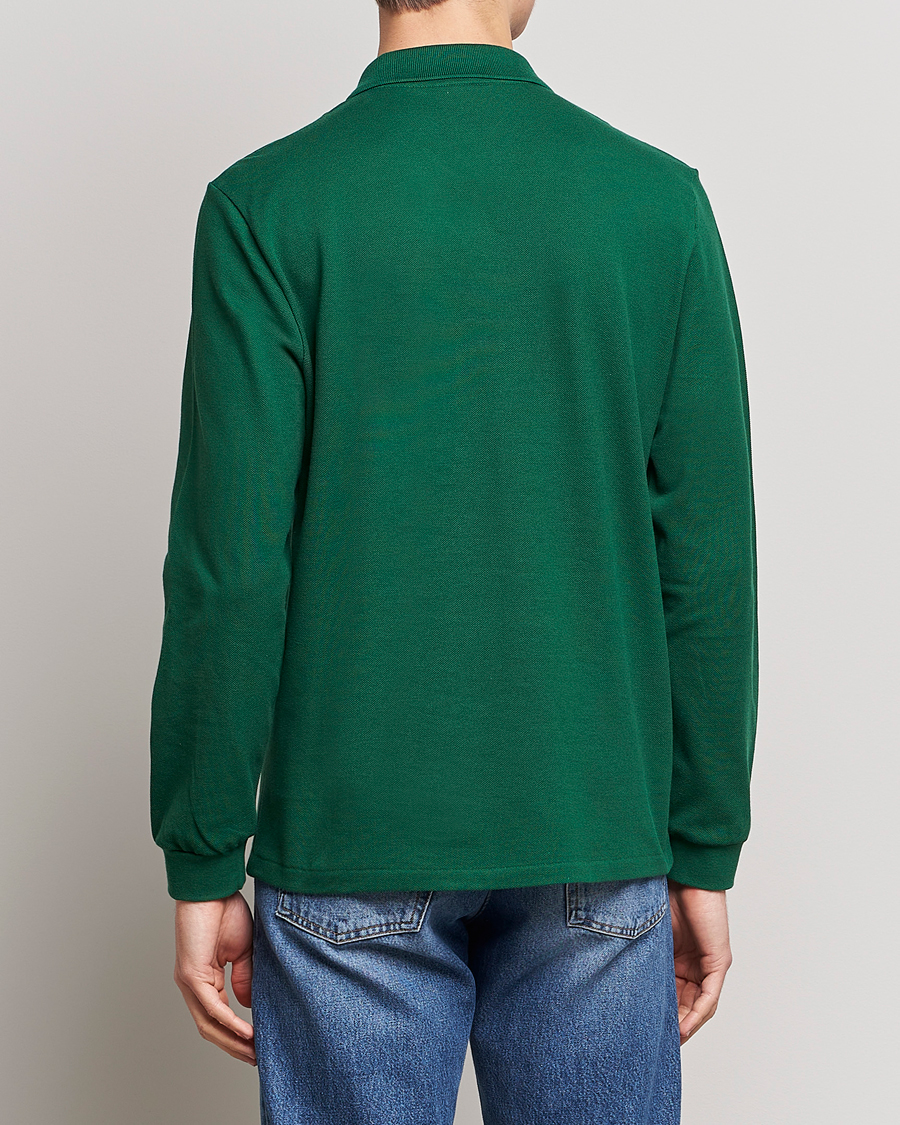 Herre | Klær | Lacoste | Long Sleeve Piké Green