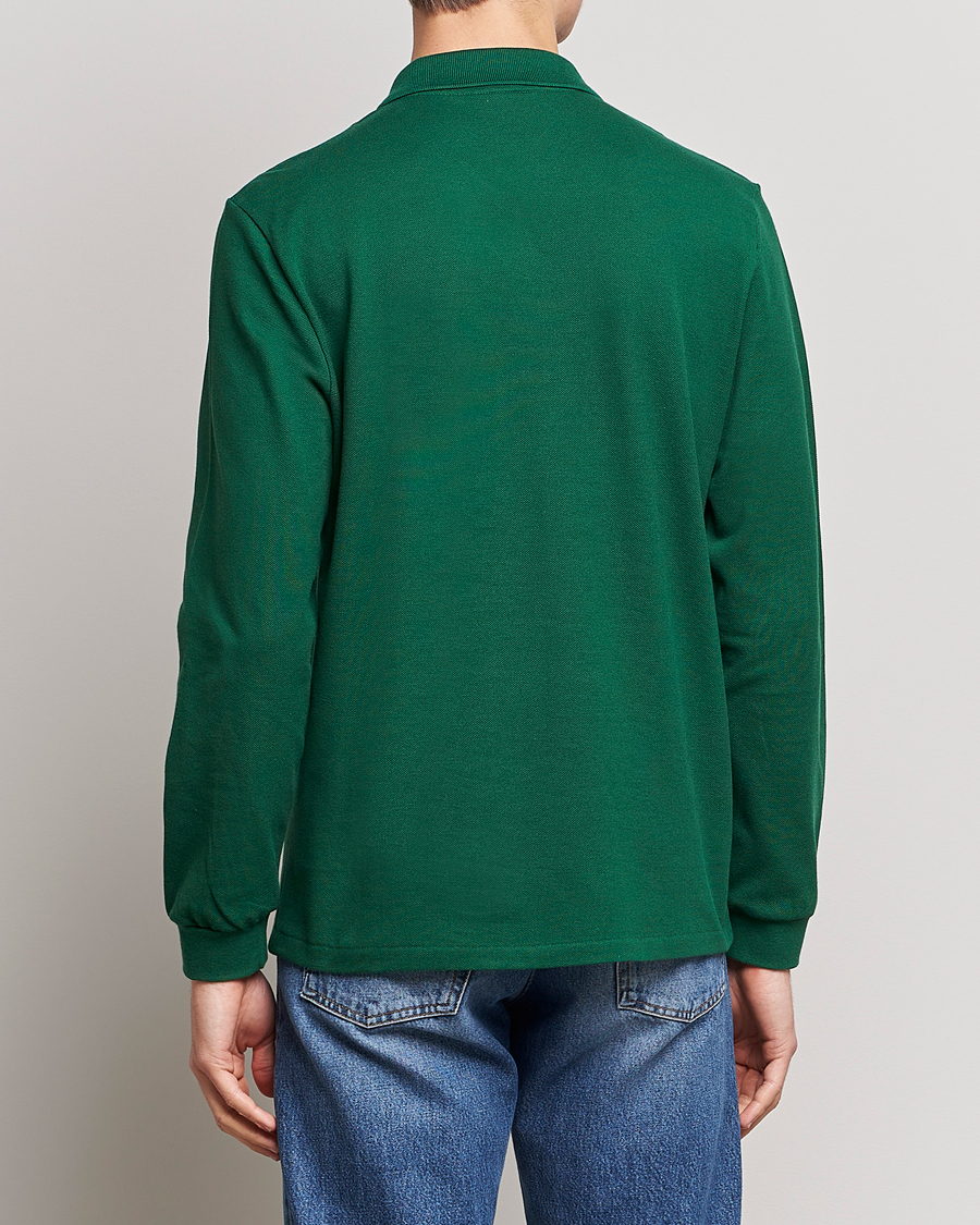 Herre | Pikéer | Lacoste | Original Long Sleeve Polo Piké Green