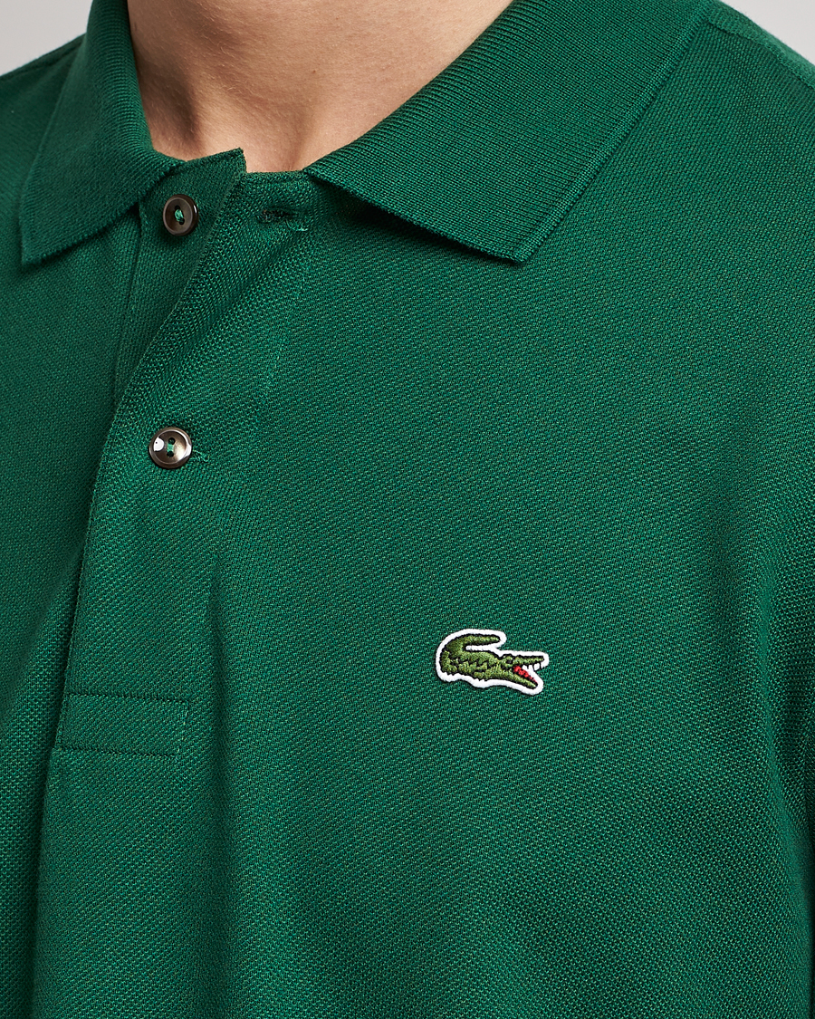 Herre | Gensere | Lacoste | Long Sleeve Piké Green