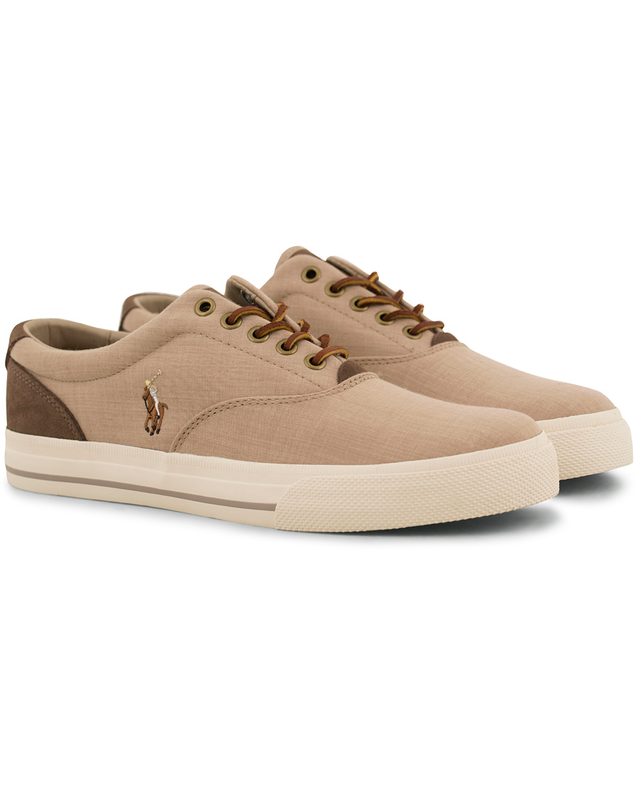 Herre | Polo Ralph Lauren Vaughn Sneaker Taupe | Polo Ralph Lauren | Vaughn Sneaker Taupe