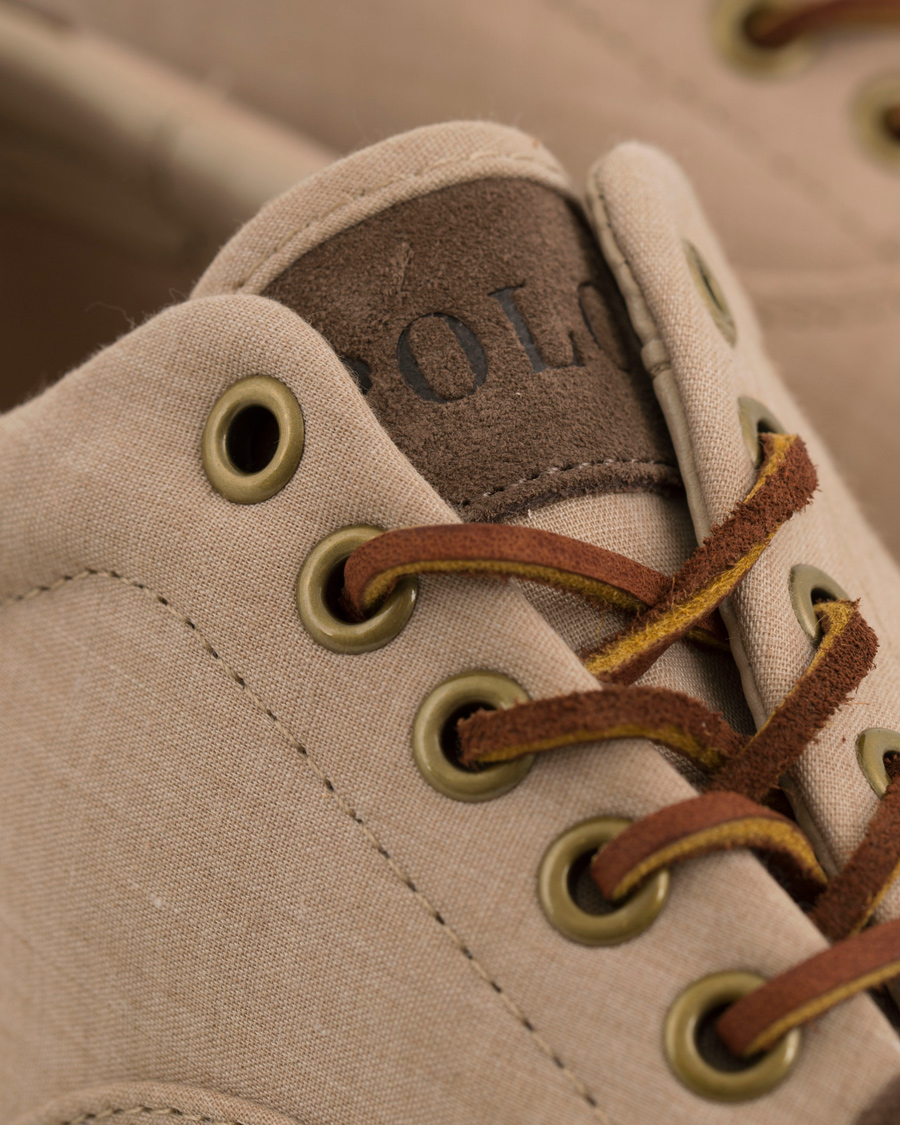 Herre | Polo Ralph Lauren Vaughn Sneaker Taupe | Polo Ralph Lauren | Vaughn Sneaker Taupe