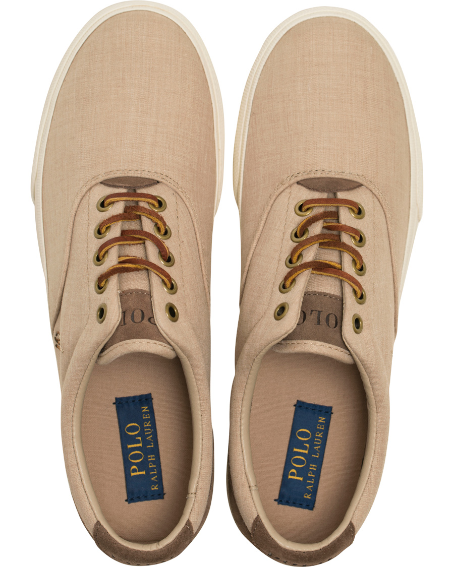 Herre | Polo Ralph Lauren Vaughn Sneaker Taupe | Polo Ralph Lauren | Vaughn Sneaker Taupe