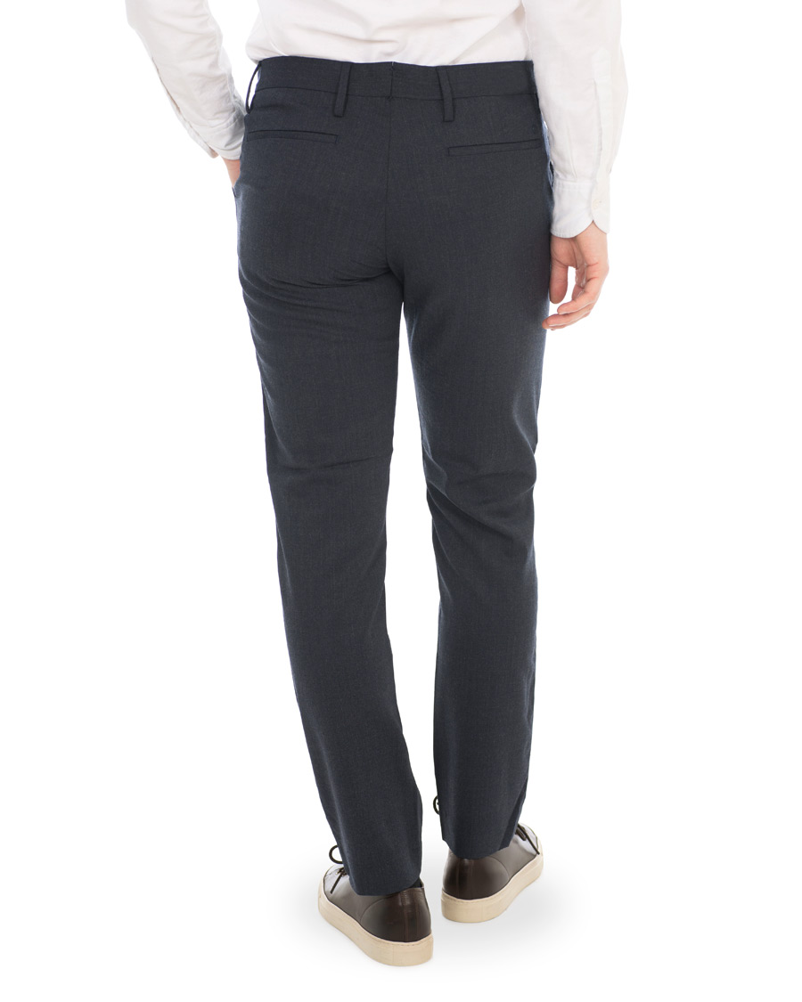 Herre | Bukser | NN07 | New Theo 1249 Wool Trousers Light Navy
