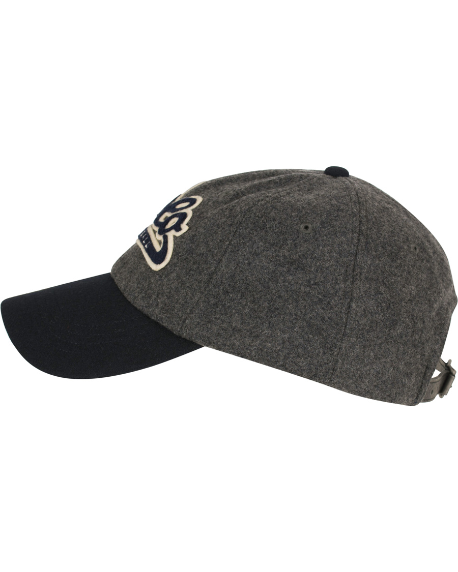 Herre | Polo Ralph Lauren POLO Football Cap Charcoal Grey | Polo Ralph Lauren | POLO Football Cap Charcoal Grey
