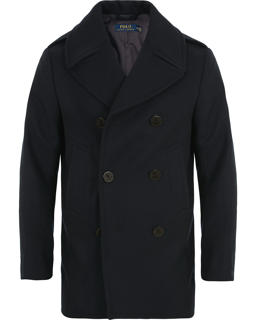 Herre | Jakker | Polo Ralph Lauren | Wool Peacoat Navy