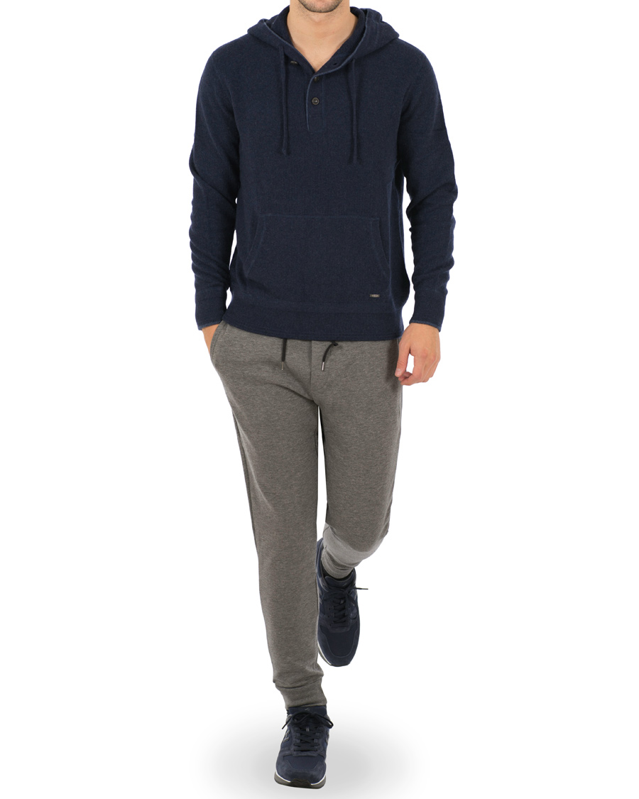 Herre | Gensere | Polo Ralph Lauren | Half Button Hoodie Navy